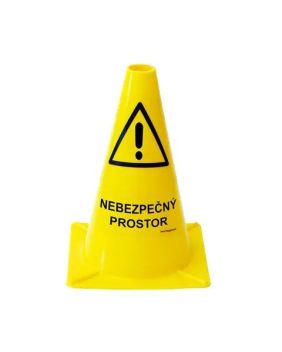 Výstražný kužel – Nebezpečný prostor