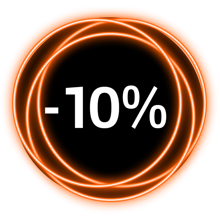 Orange Week 10%